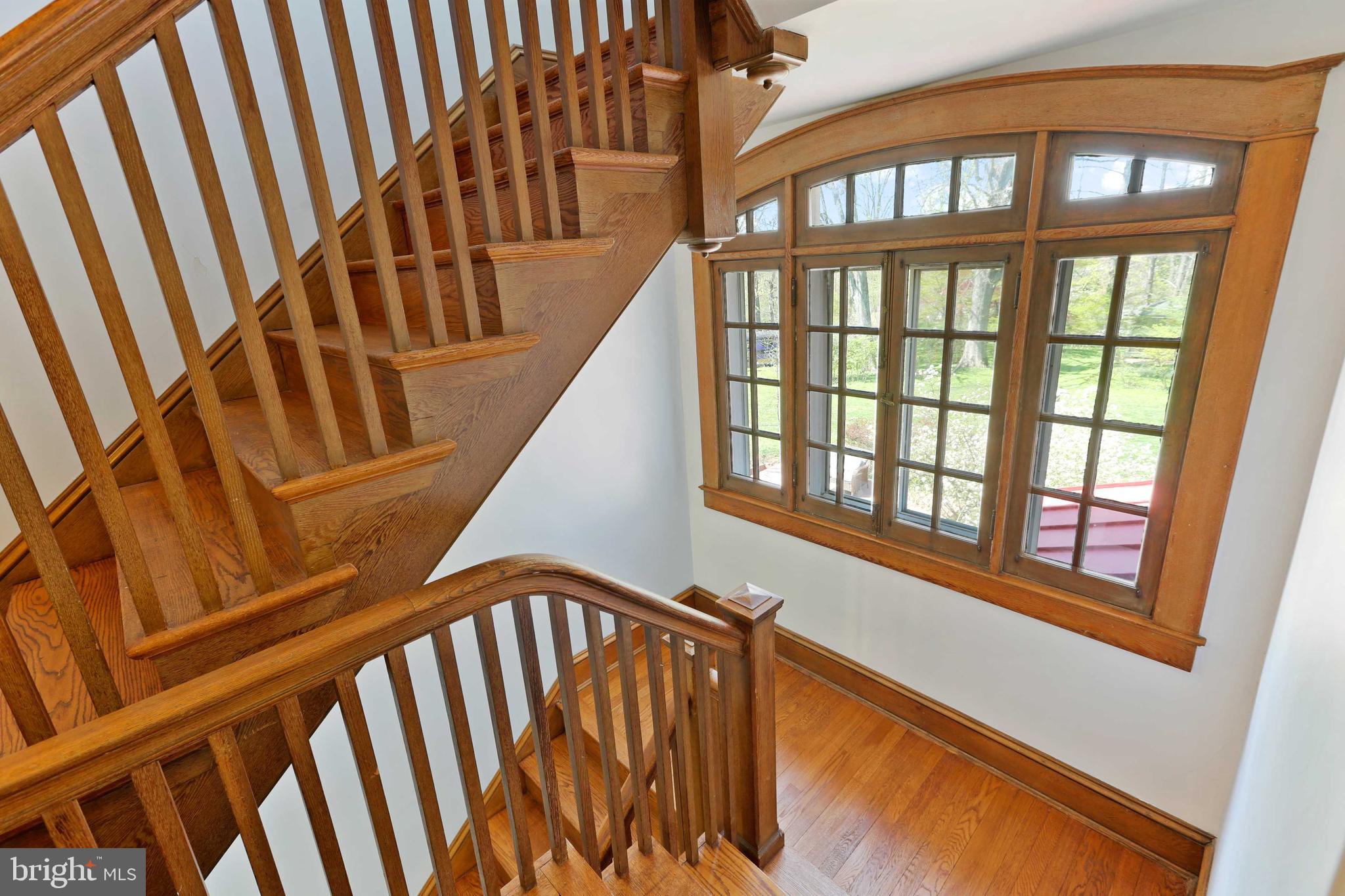 104 North Rolling Road Catonsville, MD 21228 - Photo 29 of 86 Gorgeous landing window overlooks back yard