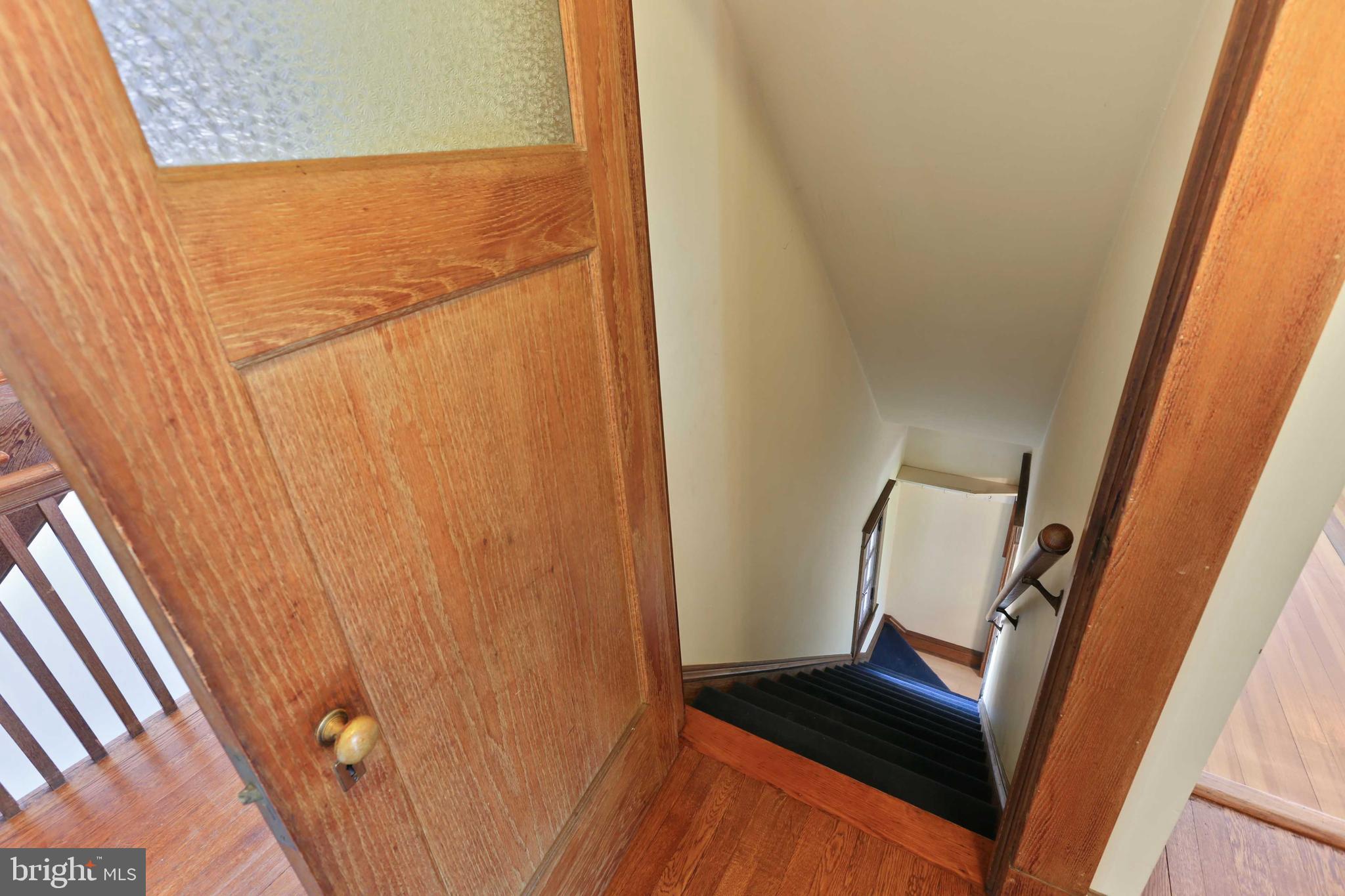 104 North Rolling Road Catonsville, MD 21228 - Photo 42 of 86 Back staircase, leads to Kitchen