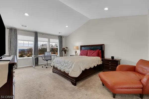 a park with lots of traffic signal lights