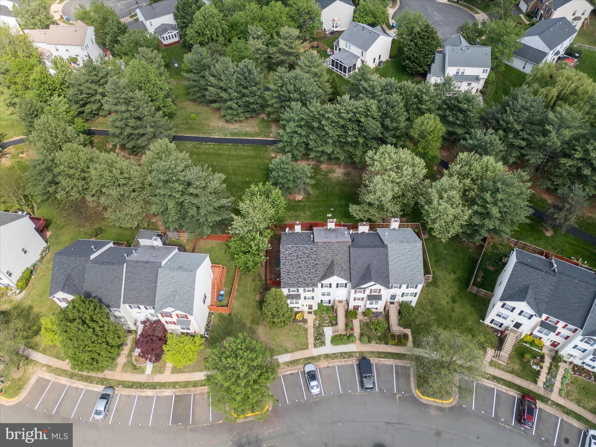 20760 Apollo Terrace Ashburn, VA 20147 - Photo 44 of 50 an aerial view of a house with outdoor space