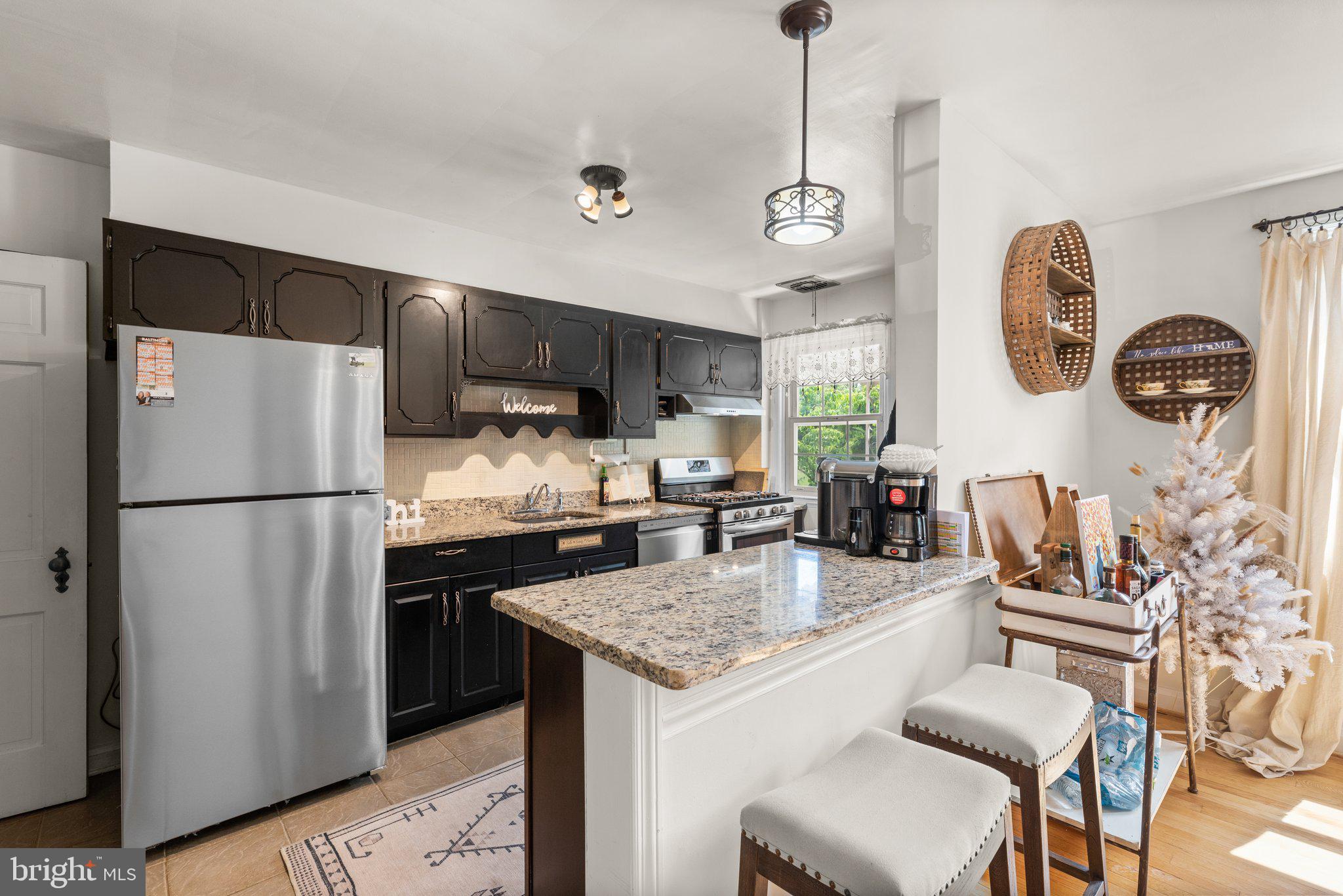 434 Academy Road Catonsville, MD 21228 - Photo 9 of 29 Eat in Kitchen w/ Peninsula Seating