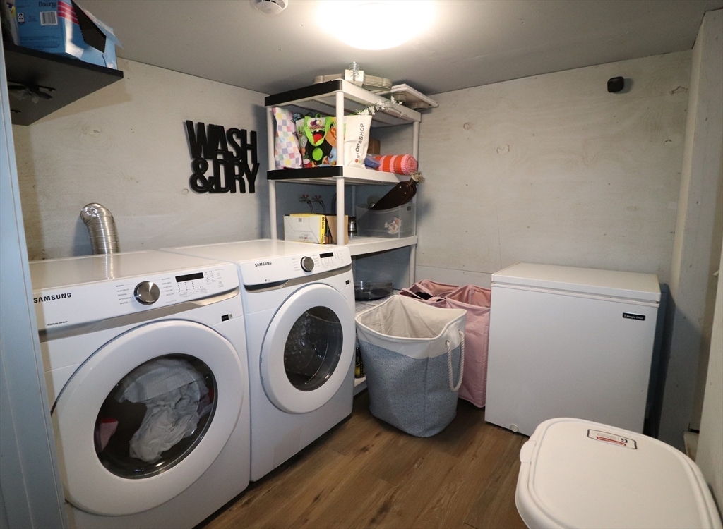 11 Palmer Street Fall River, MA 02724 - Photo 18 of 34 a utility room with dryer and washer