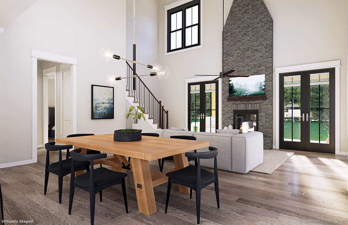 35 Wyllys Farm Road Storrs Mansfield, CT 06268 - Photo 12 of 21 a view of a dining room with furniture window and wooden floor