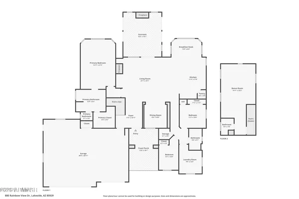 $949,450 | 880 Rainbow View Drive, Lakeside, AZ 85929