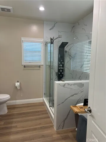a bathroom with a sink and a toilet