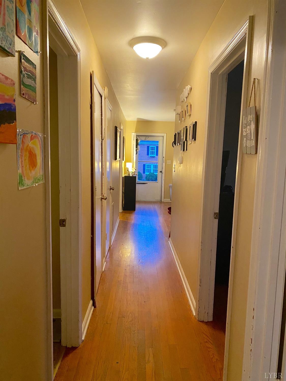 400 Riverside Drive Lynchburg, VA 24503 - Photo 36 of 40 a view of a hallway with wooden floor
