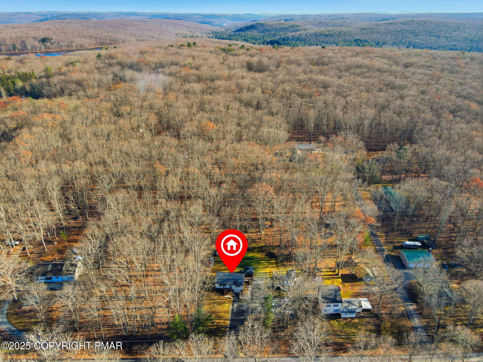364 Welcome Lake Road Beach Lake, PA 18405 - Photo 40 of 46 a view of a street with parking space