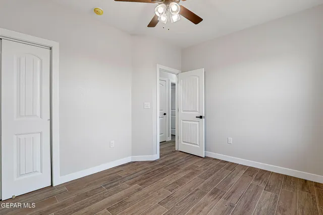 wooden floor in an empty room