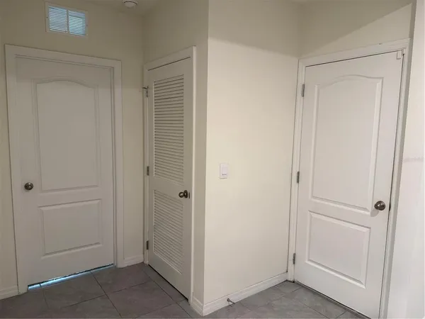 a view of empty room