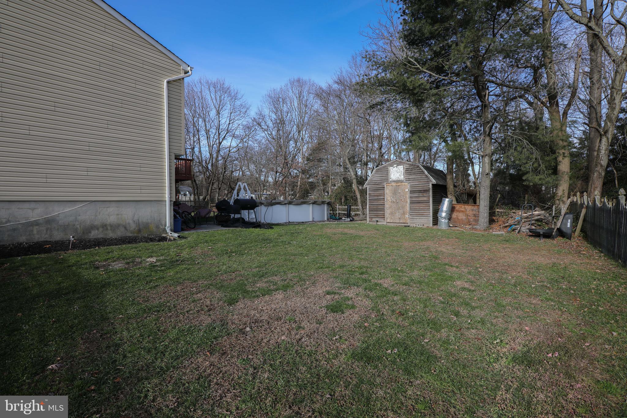 7 Hawthorne Road Sicklerville, NJ 08081 - Photo 36 of 37 Back Yard View