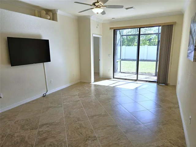 a view of backyard from window