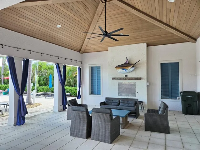 a living room filled with furniture