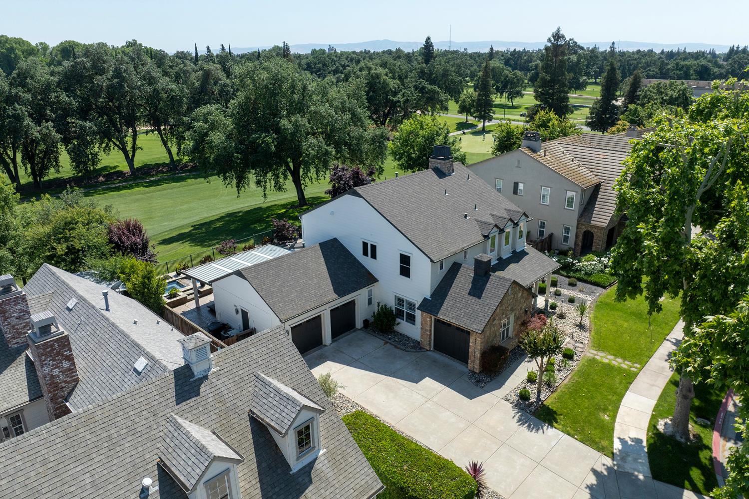 1682 Fairway Oaks Court Ripon, CA 95366 - Photo 3 of 51 an aerial view of a house with garden space and street view