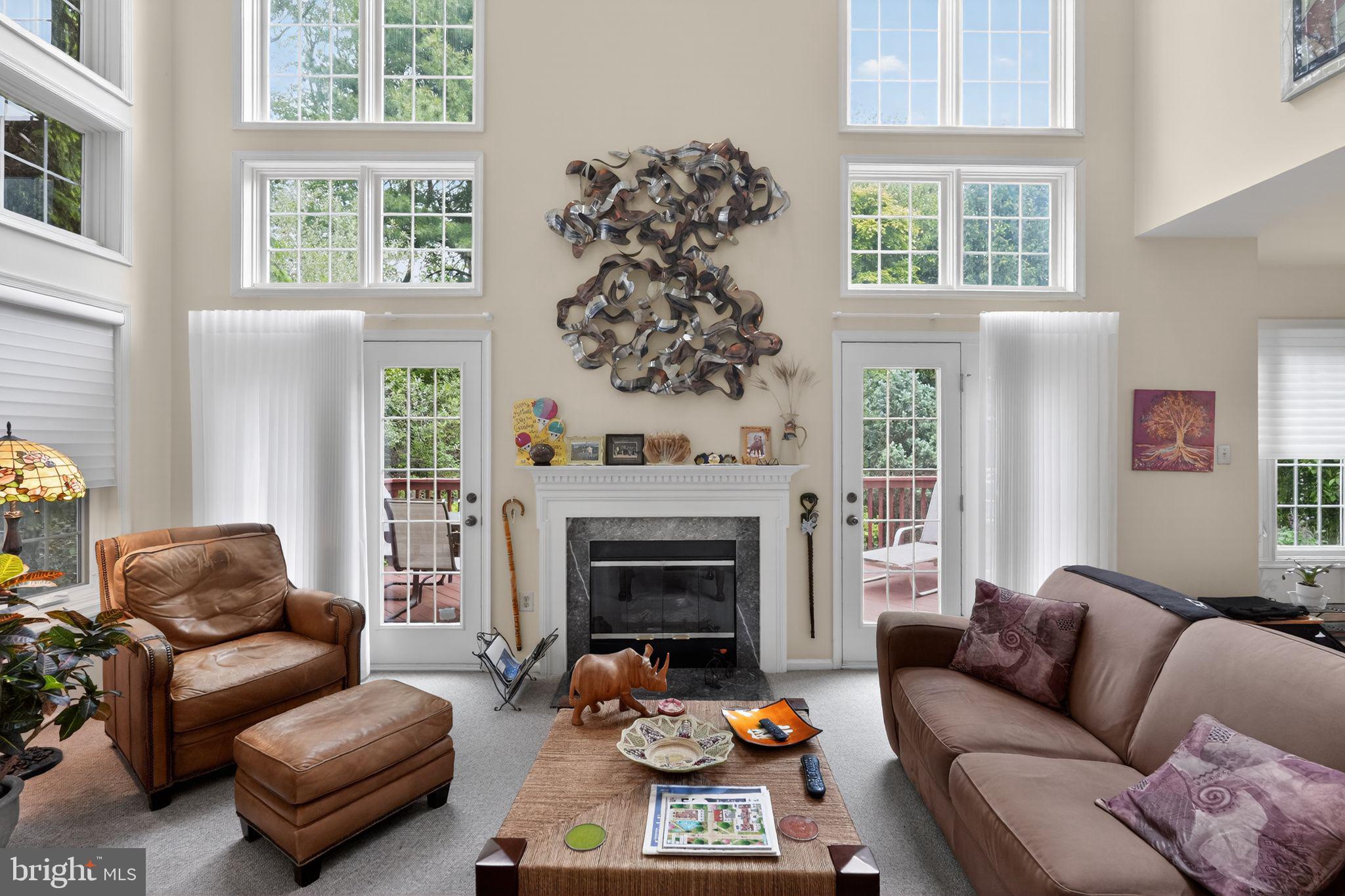 9 Ridgeview Road Newtown Square, PA 19073 - Photo 6 of 30 Family room gas fireplace
