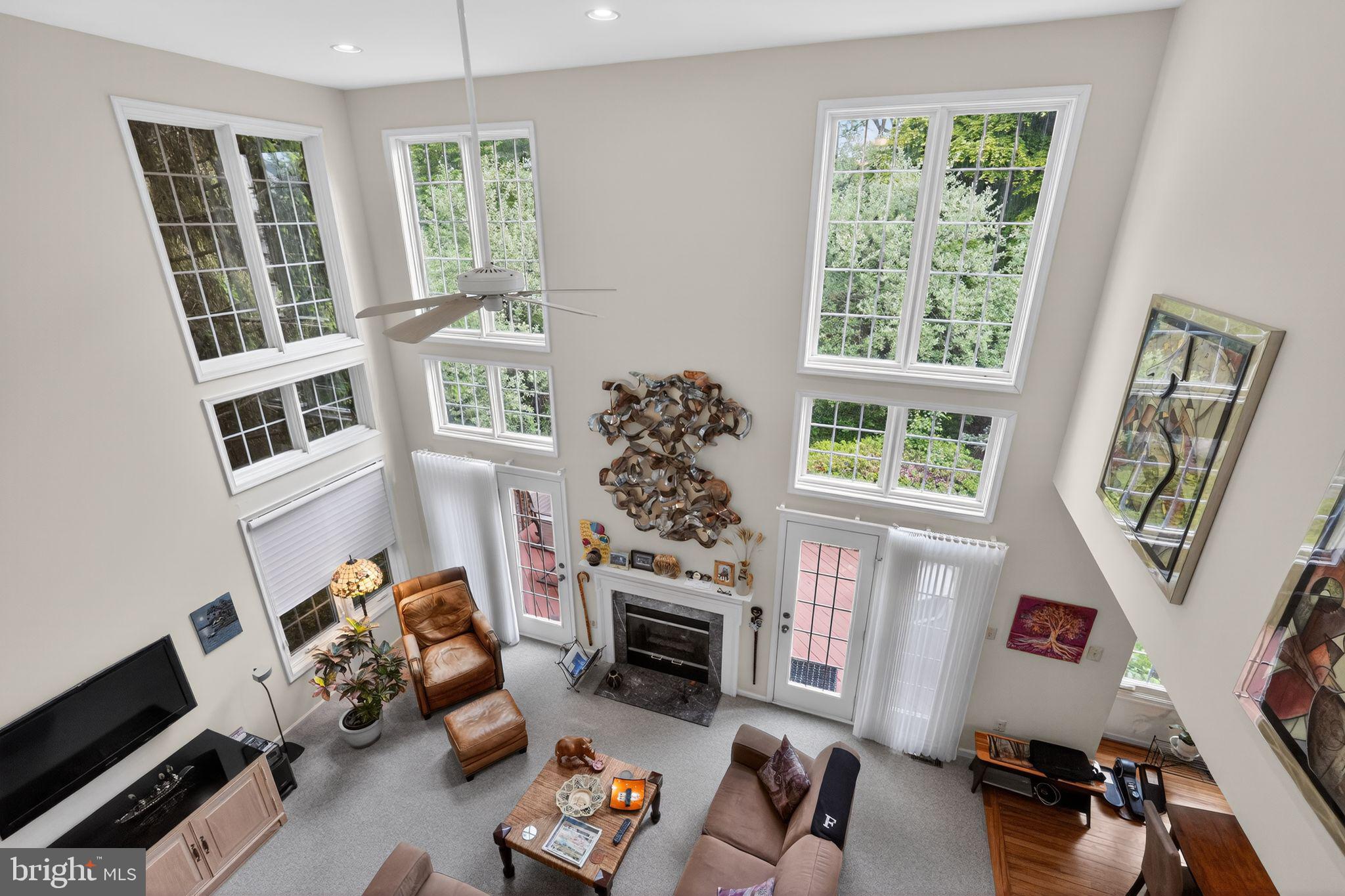 9 Ridgeview Road Newtown Square, PA 19073 - Photo 8 of 30 Family room from 2nd floor landing.