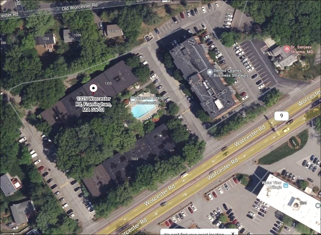 1325 Worcester Road, Unit C3 Framingham, MA 01701 - Photo 2 of 27 an aerial view of a house