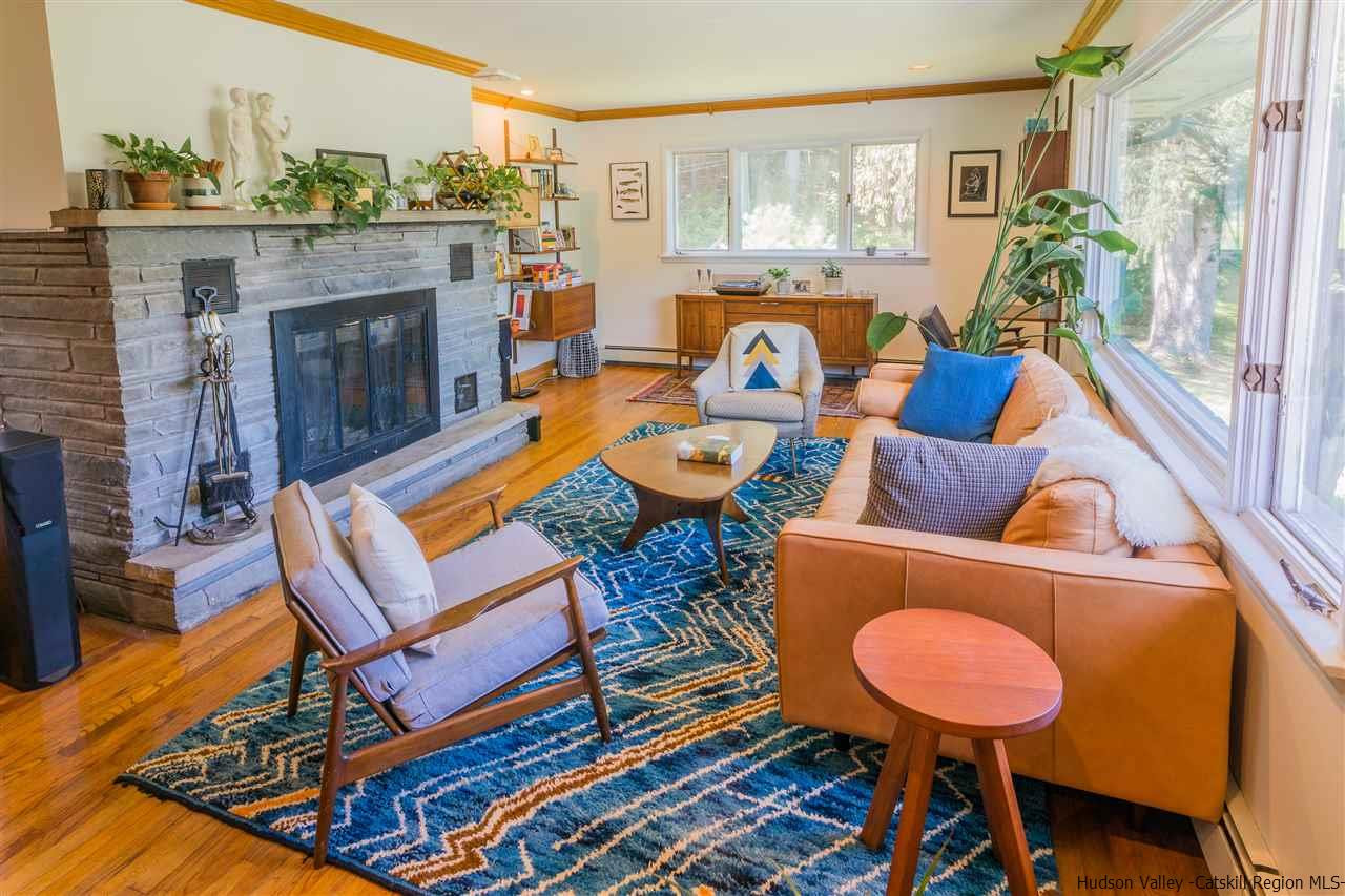 40 Meyers Road Kingston, NY 12401 - Photo 6 of 26 a living room with furniture and a fireplace