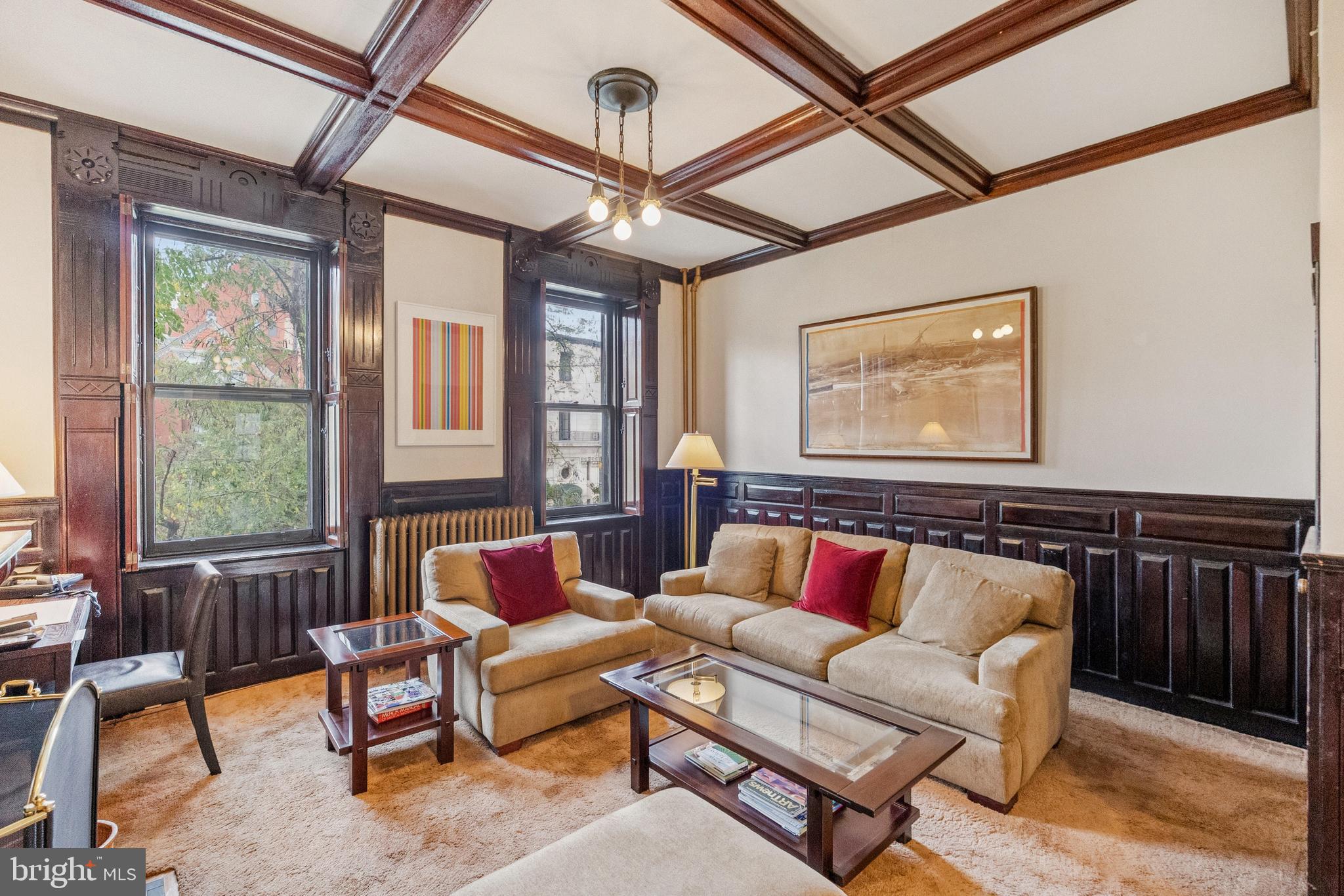 2012 R Street Northwest Washington, DC 20009 - Photo 13 of 31 a living room with furniture