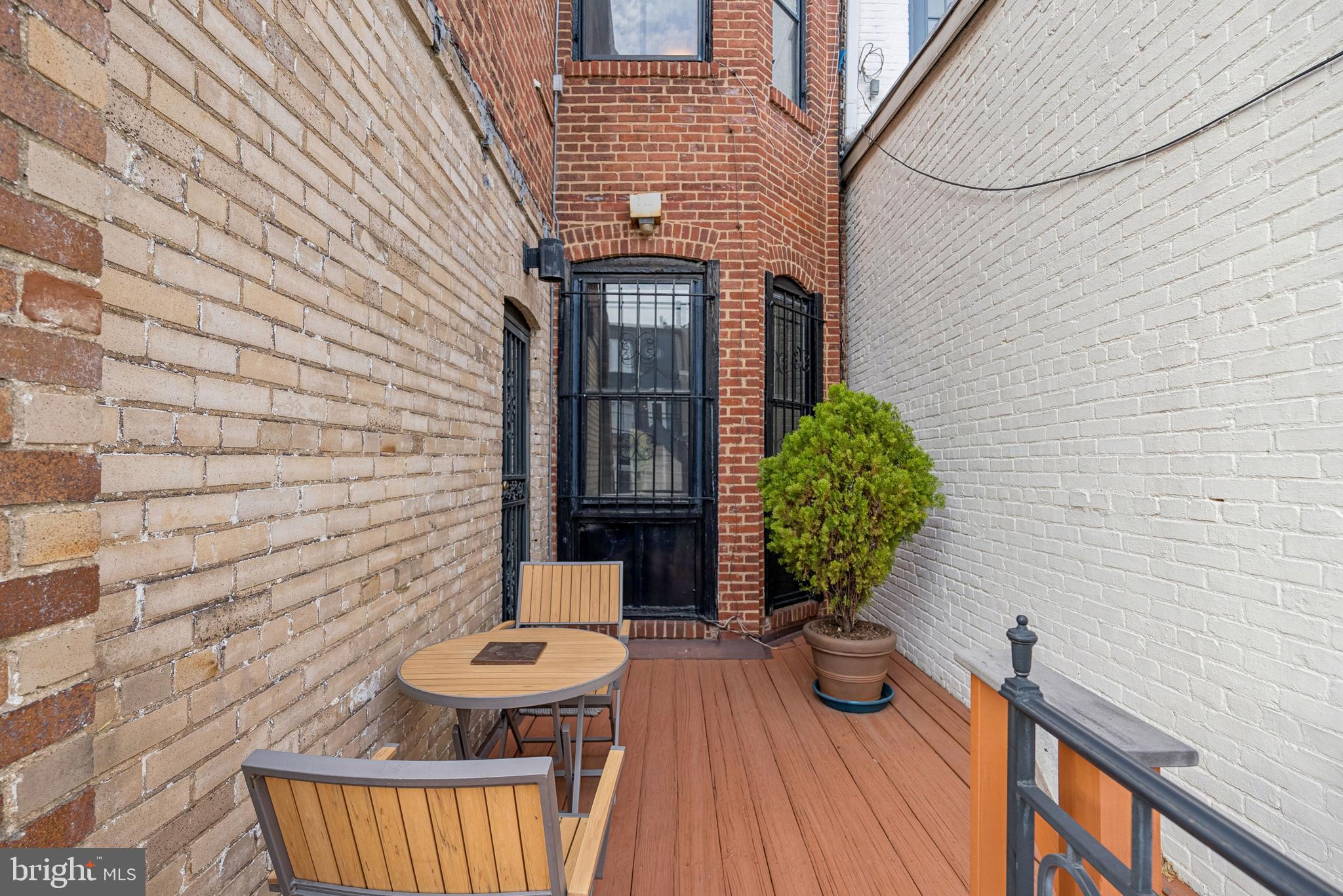 2012 R Street Northwest Washington, DC 20009 - Photo 25 of 31 front view of a house with a potted plant