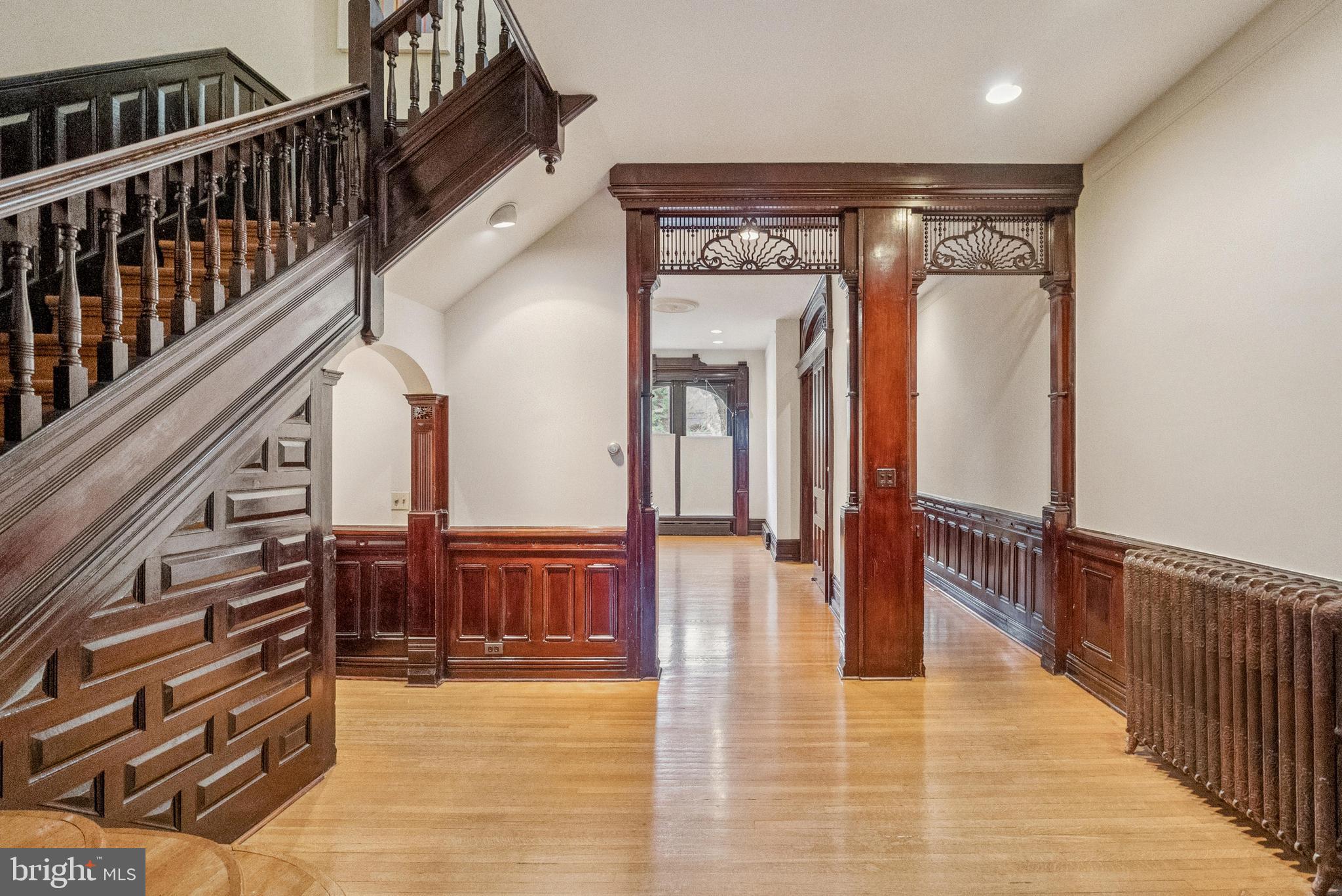 2012 R Street Northwest Washington, DC 20009 - Photo 7 of 31 a view of an entryway with wooden floor