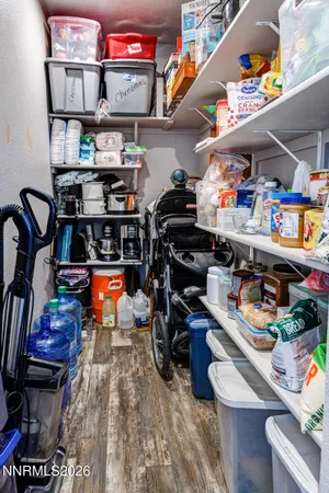 a view of storage and utility room