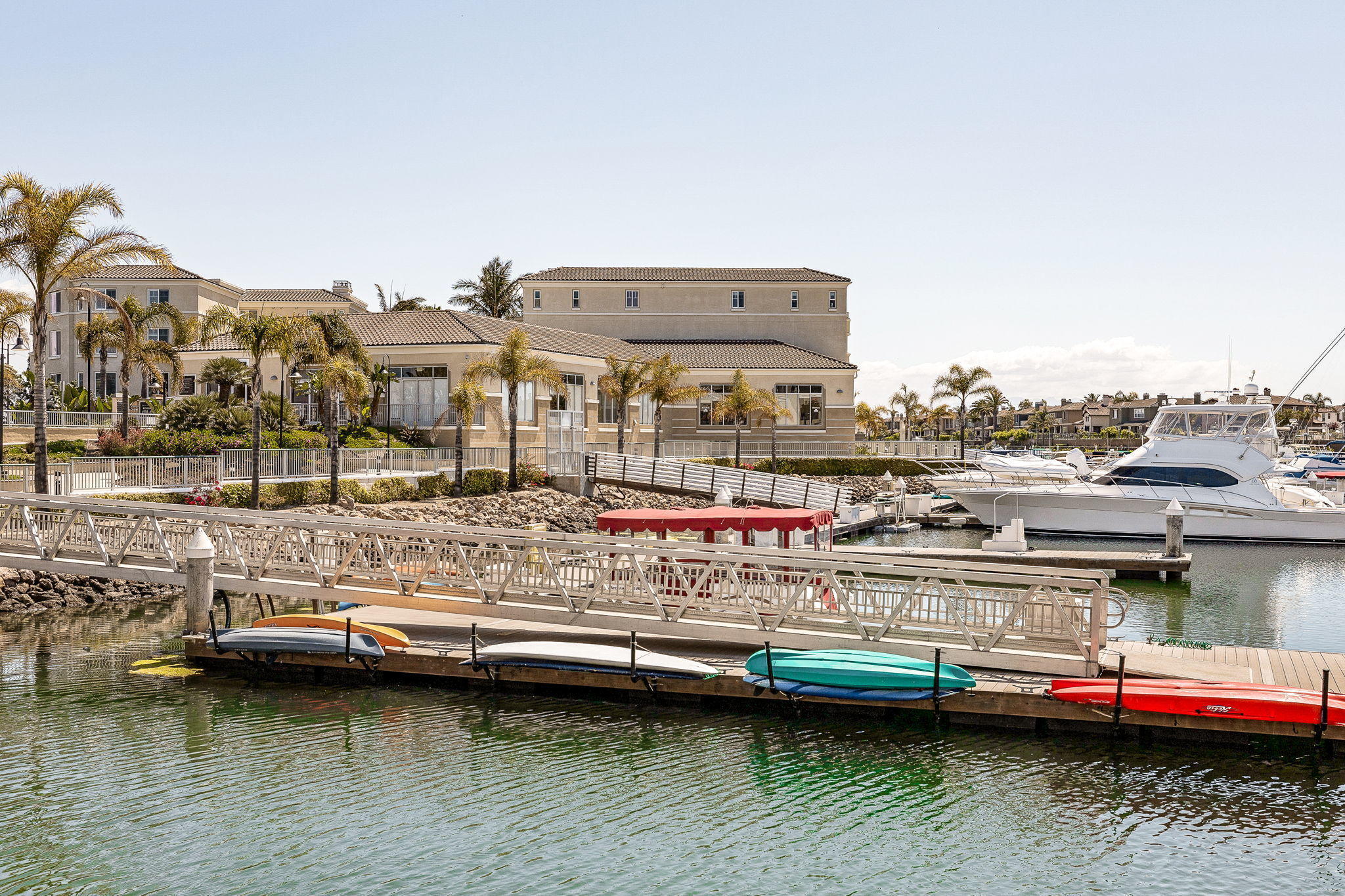 4288 Tradewinds Drive Oxnard, CA 93035 - Photo 41 of 42 a view of ocean with boats and trees in the background