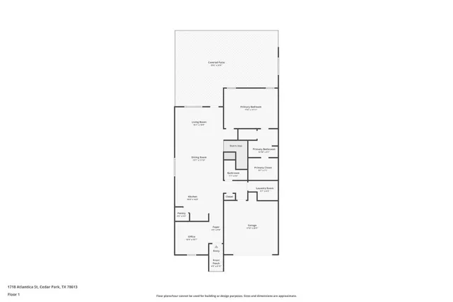 $485,000 | 1718 Atlantica Street, Cedar Park, TX 78613