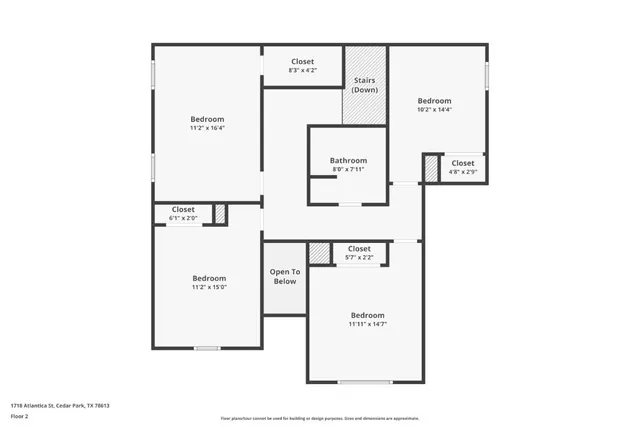 $485,000 | 1718 Atlantica Street, Cedar Park, TX 78613