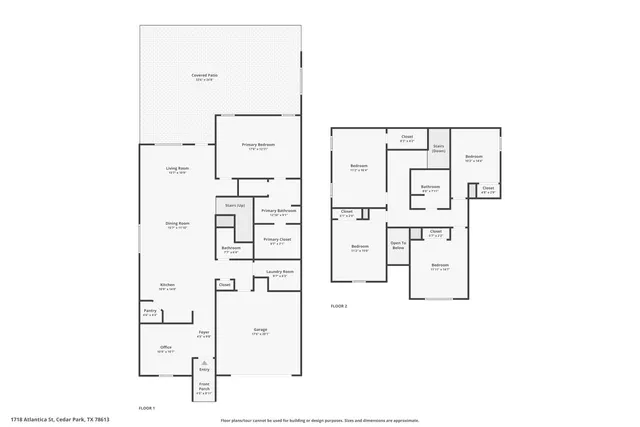 $485,000 | 1718 Atlantica Street, Cedar Park, TX 78613