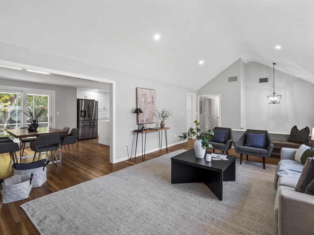 33 Fox Hill Road Framingham, MA 01701 - Photo 11 of 34 a living room with furniture and wooden floor