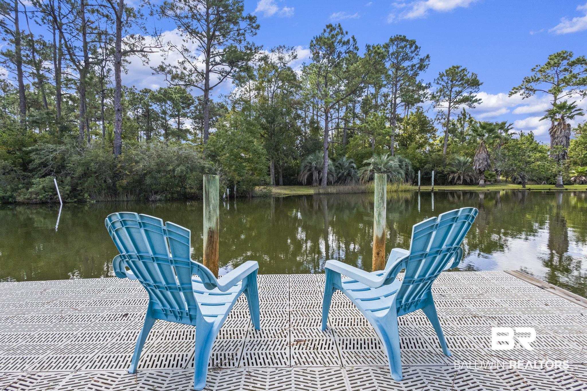 7849 Bayshore Drive Elberta, AL 36530 - Photo 39 of 47 Dock area with a water view