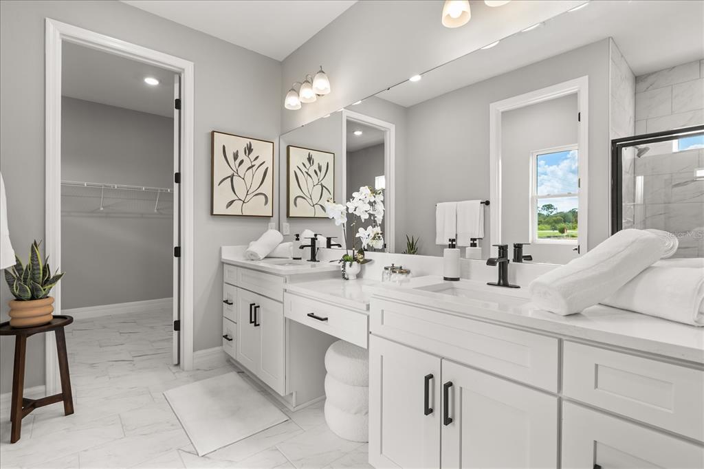 25 Freesia Court Homosassa, FL 34446 - Photo 19 of 30 a bathroom with a sink and a mirror