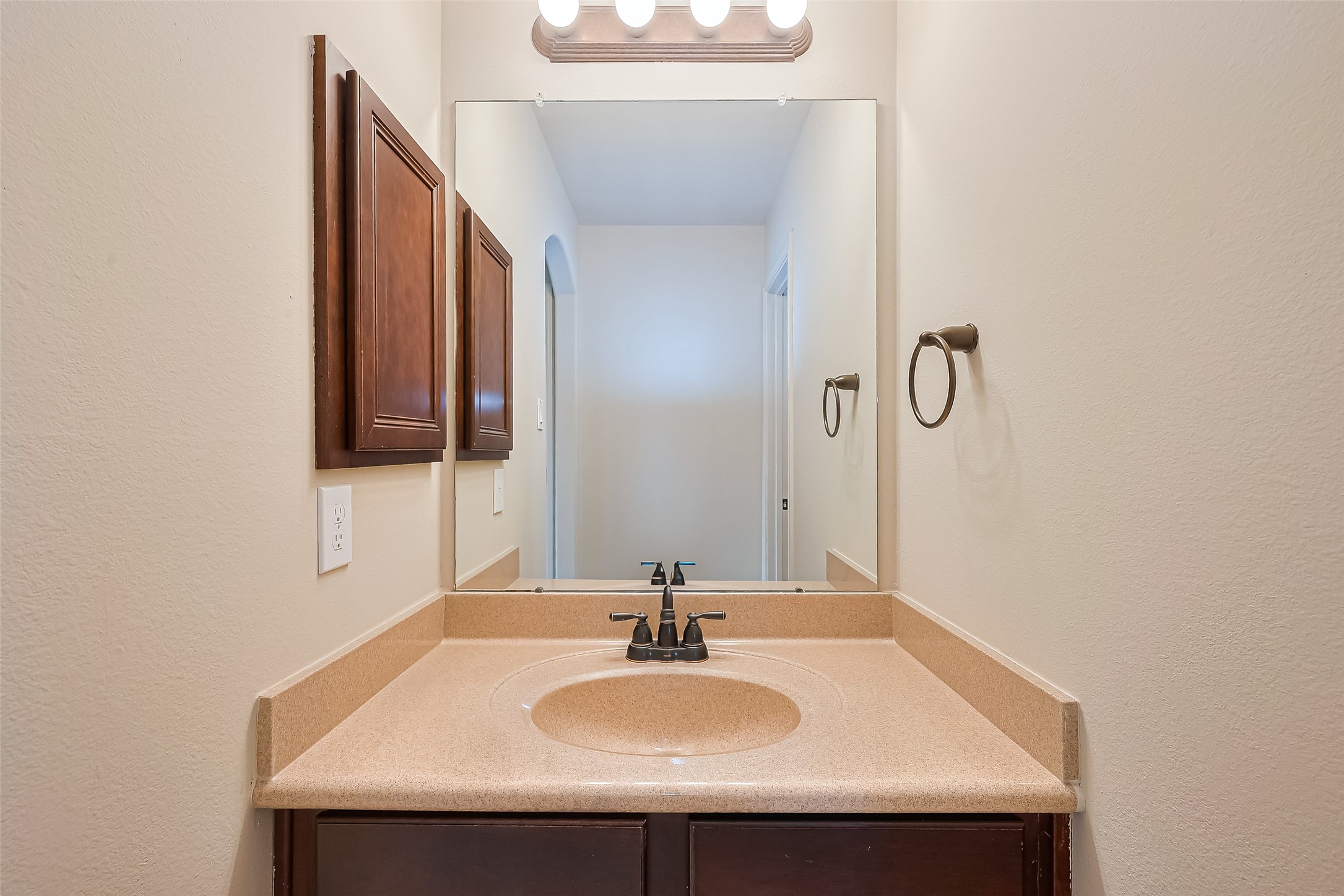 19 Sandwell Place Spring, TX 77389 - Photo 40 of 50 Bedroom 3 features its own dedicated vanity.