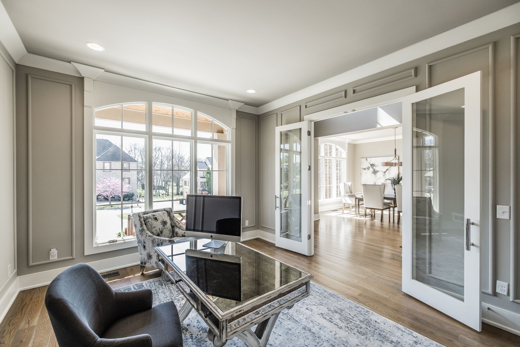 1032 Kendras Run Gallatin, TN 37066 - Photo 12 of 48 a living room with furniture and a floor to ceiling window
