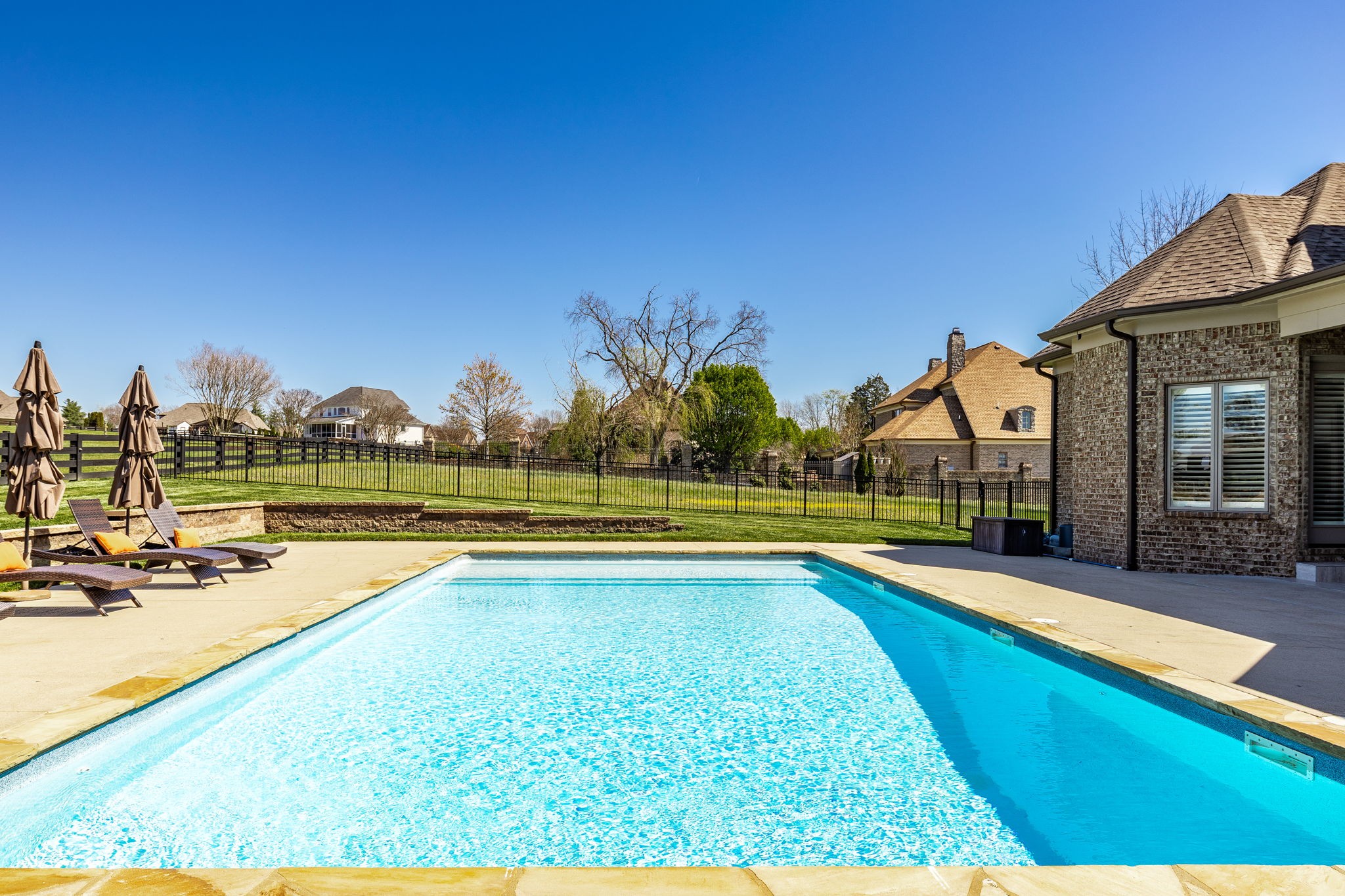 1032 Kendras Run Gallatin, TN 37066 - Photo 48 of 48 a view of swimming pool with outdoor seating and yard