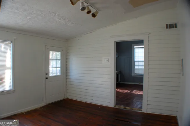 a view of outdoor space with balcony