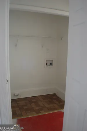 a view of storage and utility room