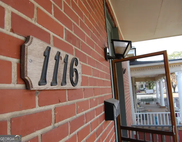 a view of living room with fireplace