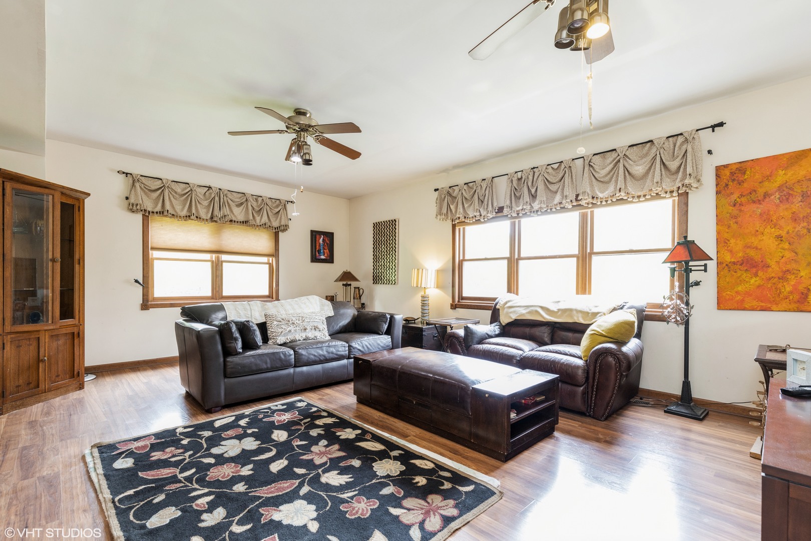 35W461 Country School Road Dundee, IL 60102 - Photo 10 of 32 a living room with furniture ceiling fan and a window
