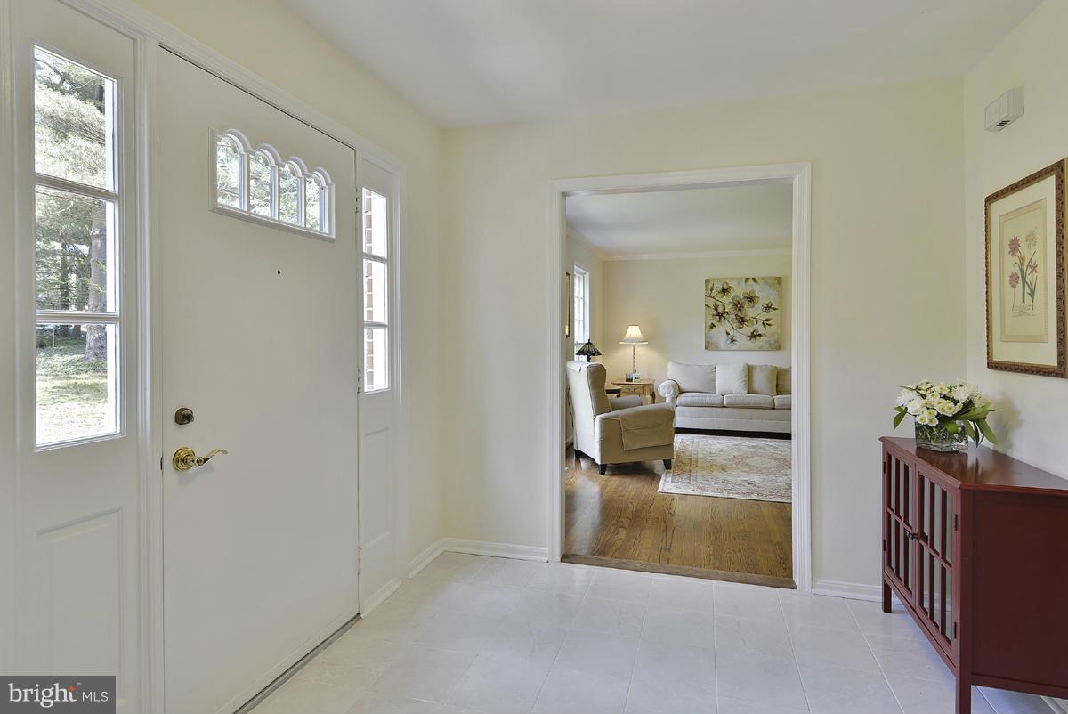 11017 Blue Roan Road Oakton, VA 22124 - Photo 11 of 30 Inviting Foyer with New Ceramic Tile Floor