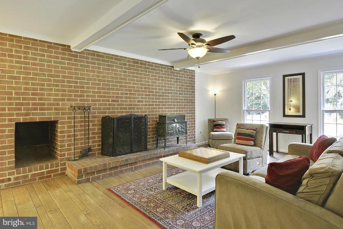 11017 Blue Roan Road Oakton, VA 22124 - Photo 6 of 30 Family Room with Fireplace
