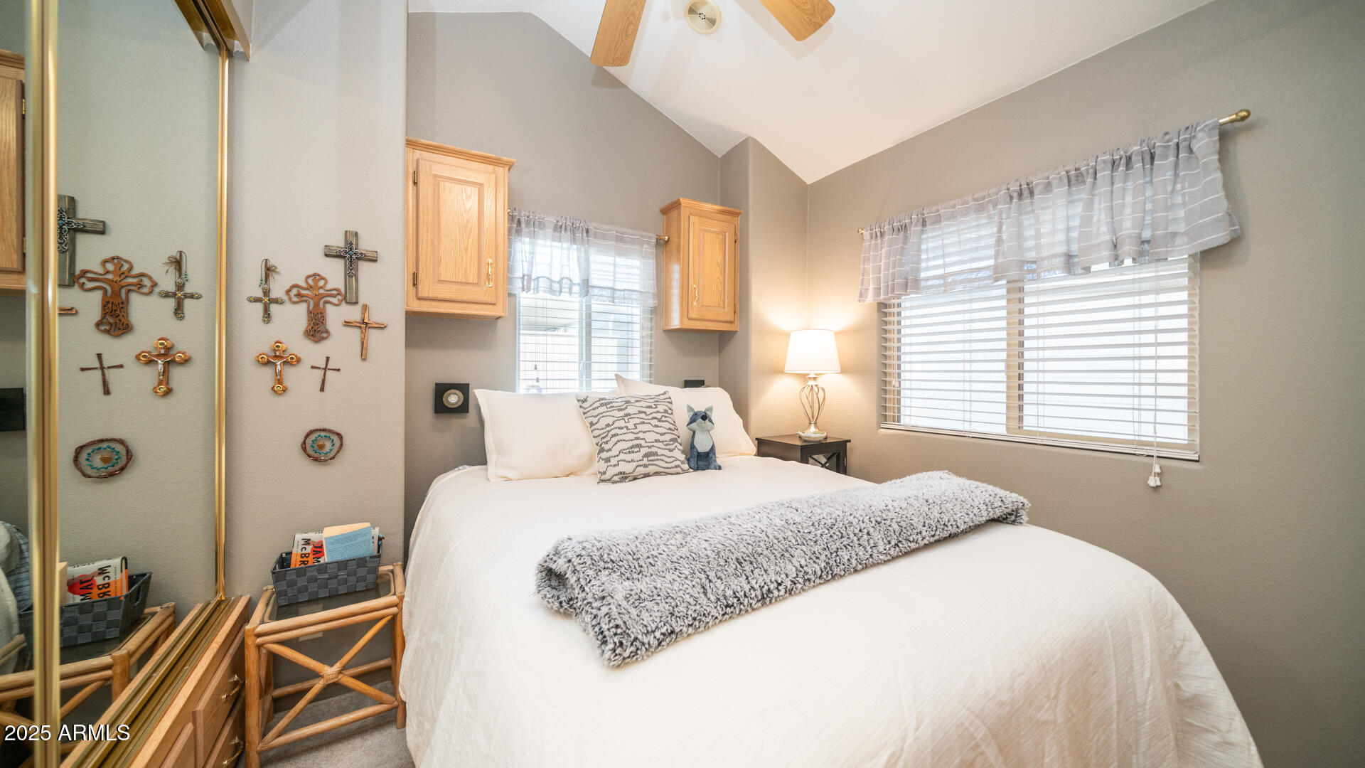 361 Felspar Drive Apache Junction, AZ 85119 - Photo 30 of 71 a bedroom with a bed and a window