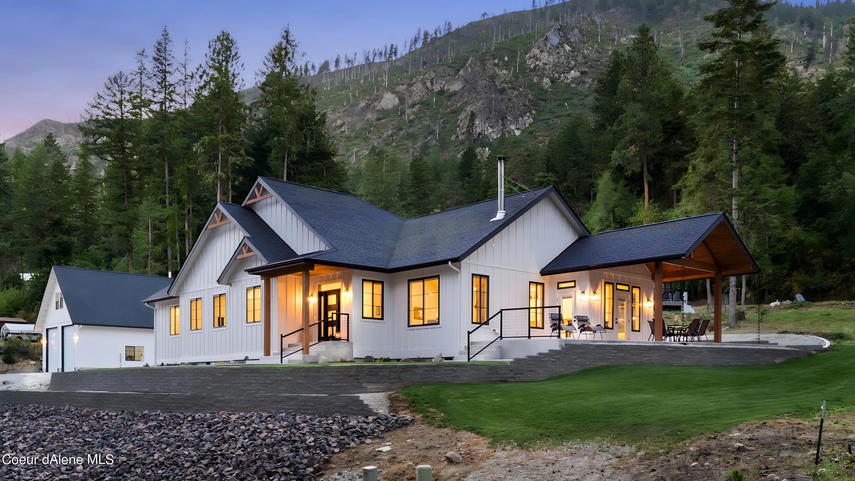 34627 North Terrace Drive Bayview, ID 83803 - Photo 1 of 1 Gorgeous Exterior