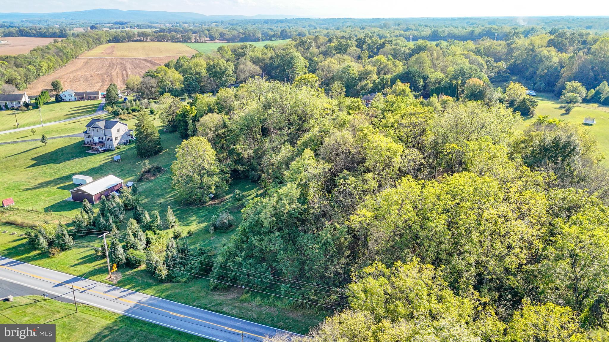 18614 Breathedsville Road Boonsboro, MD 21713 - Photo 12 of 13 an aerial view of residential houses with outdoor space and trees