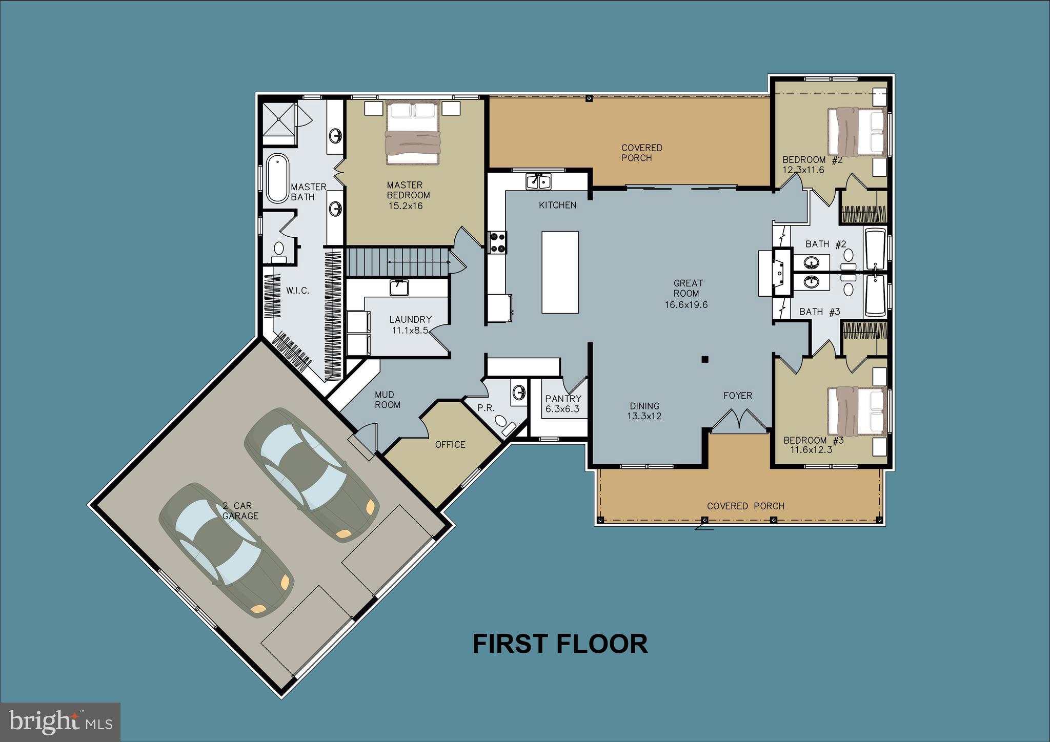 7192 Rosalees Way Mount Airy, MD 21771 - Photo 3 of 10 view of living room with furniture and large window