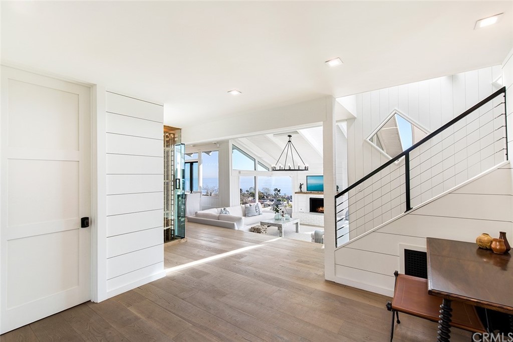 345 Heather Place Laguna Beach, CA 92651 - Photo 14 of 41 a view of entryway and hall with wooden floor