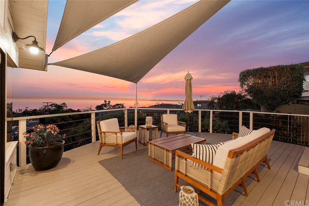 345 Heather Place Laguna Beach, CA 92651 - Photo 7 of 41 a view of roof deck with furniture