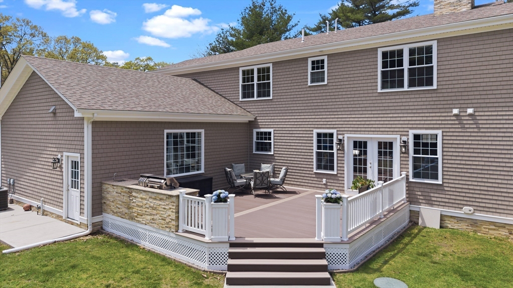 35 High Street Freetown, MA 02702 - Photo 8 of 40 a view of a house with backyard and sitting area