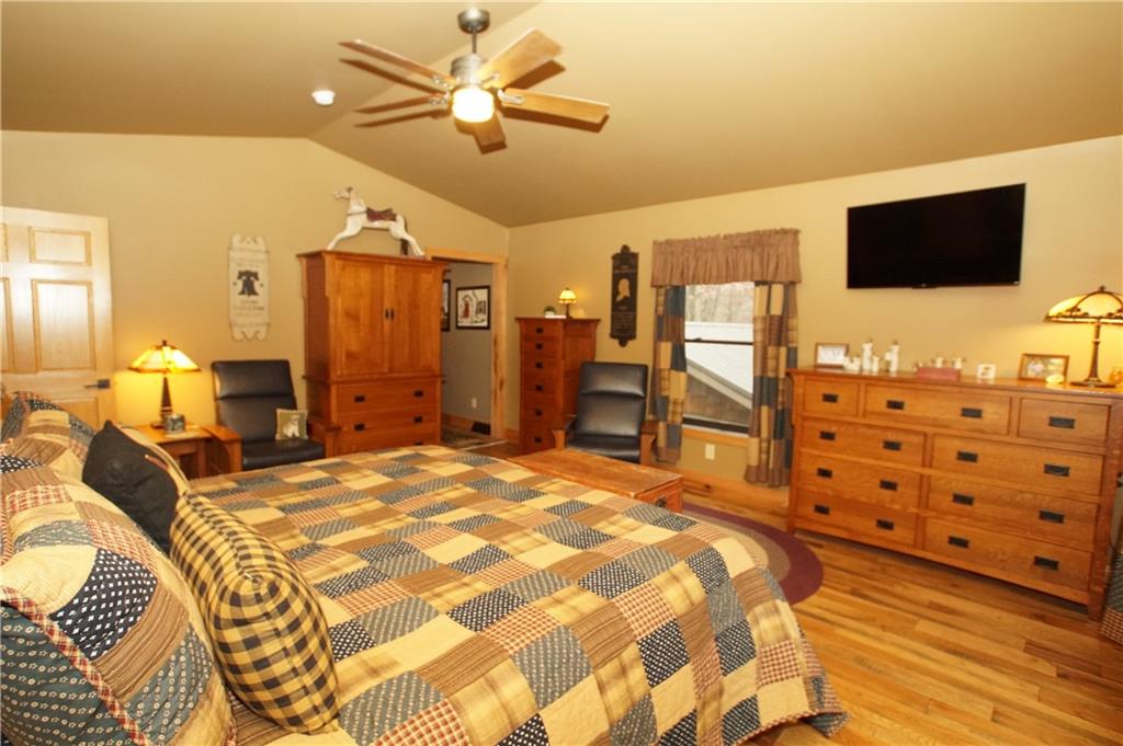 850 Martin Indiana, PA 15701 - Photo 20 of 49 a spacious bedroom with a bed and a flat screen tv