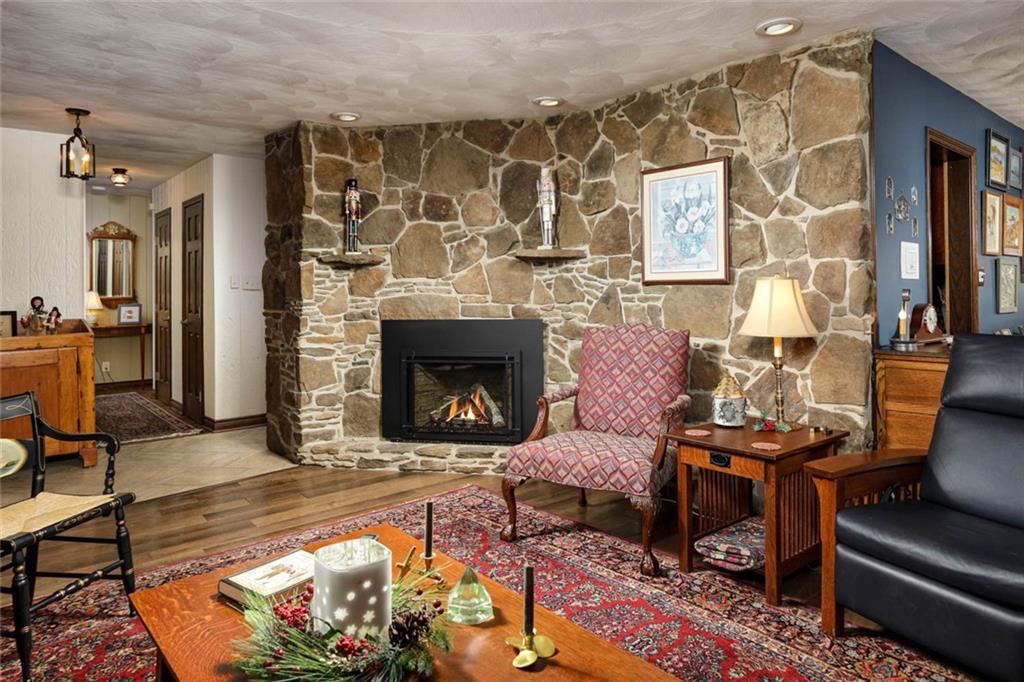 850 Martin Indiana, PA 15701 - Photo 5 of 49 a living room with furniture and a fireplace